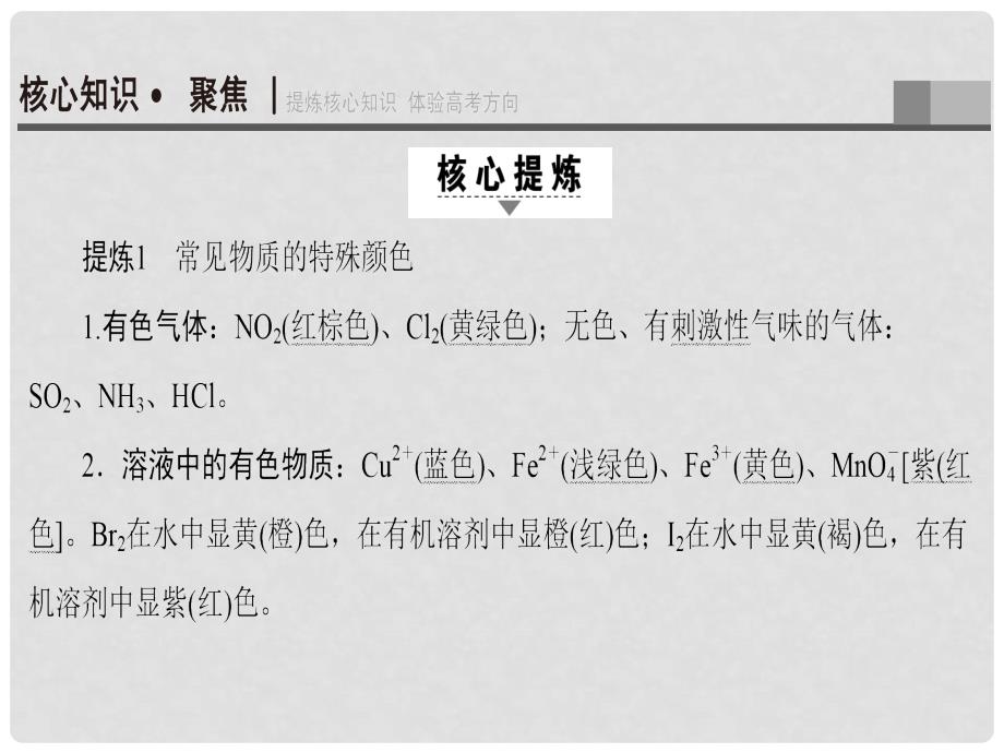 高三化学二轮复习 第1部分 专题3 元素及其化合物 突破点12 元素及其化合物的性质课件_第4页