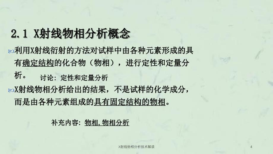 X射线物相分析技术解读课件_第4页