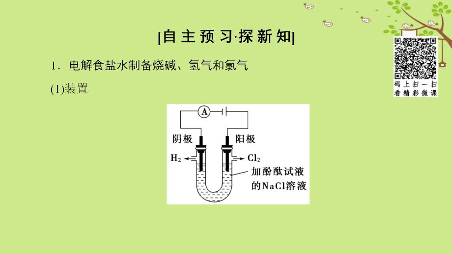 2023-2023学年高中化学 第1章 化学反应与能量转化 第2节 电能转化为化学能——电解 第2课时 电解原理的应用课件 鲁科版选修4_第3页