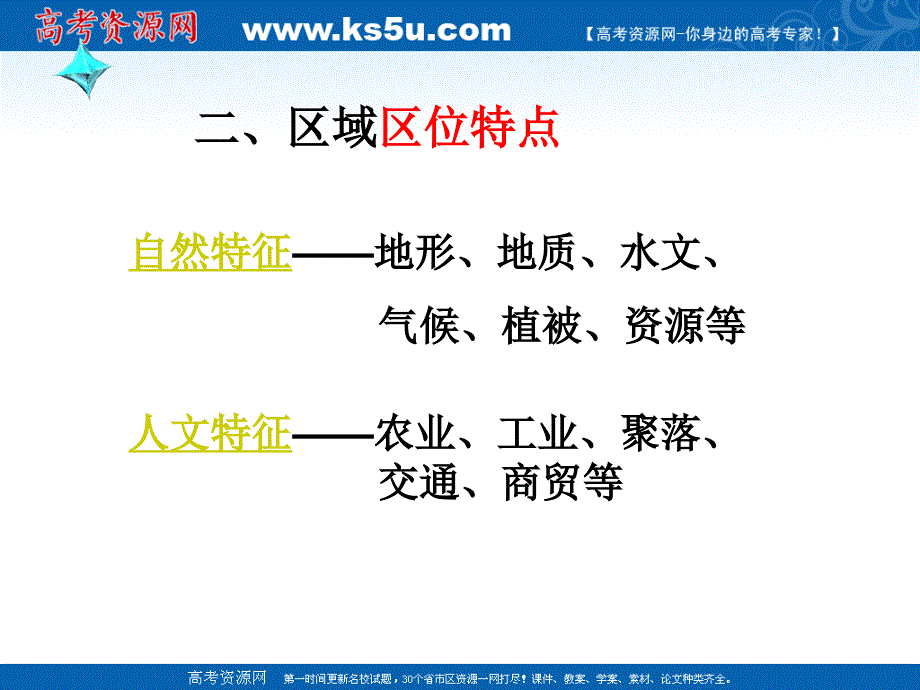 高三地理：课区域地理专题复习课件湘教版必修4_第4页