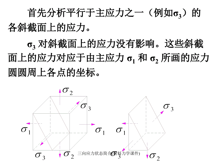 三向应力状态简介材料力学课件课件_第2页