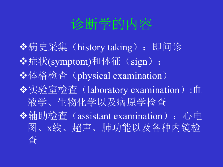 医学类教学课件：诊断总论课件_第4页