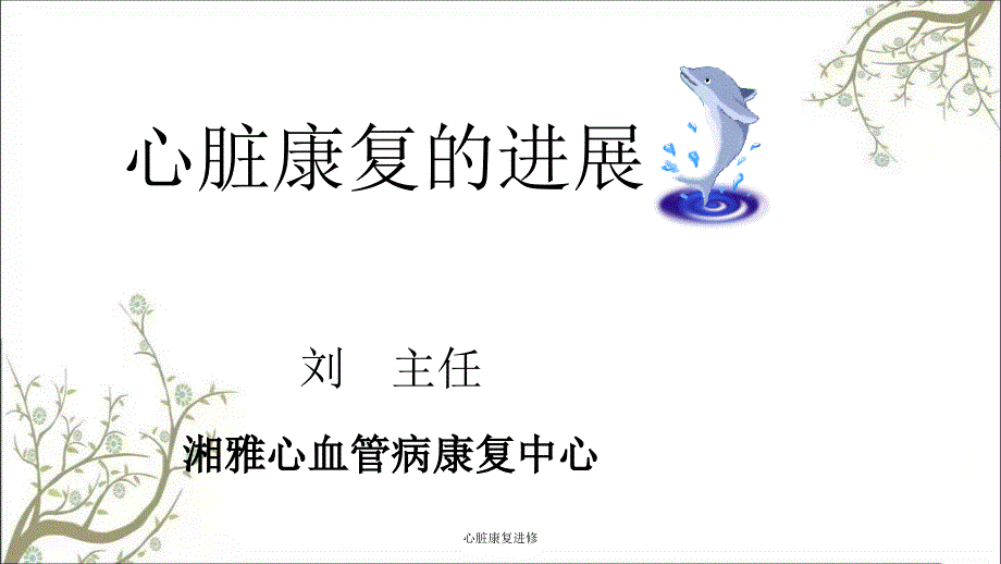 心脏康复进修课件_第1页