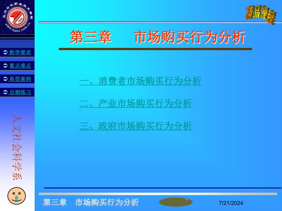 三章市场购买行为分析_第1页