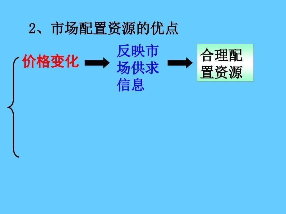 高中政治必修一 经济9.1市场配置资源_第5页