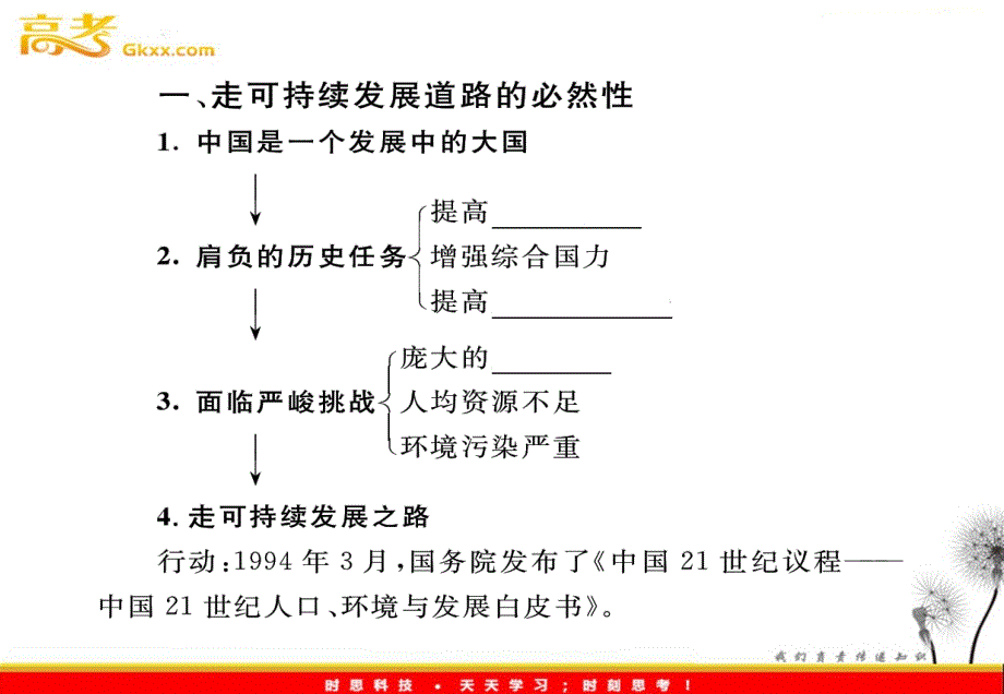 高考一轮复习地理新人教必修2成长阶梯 第六章 第二节　中国的可持续发展实践_第3页