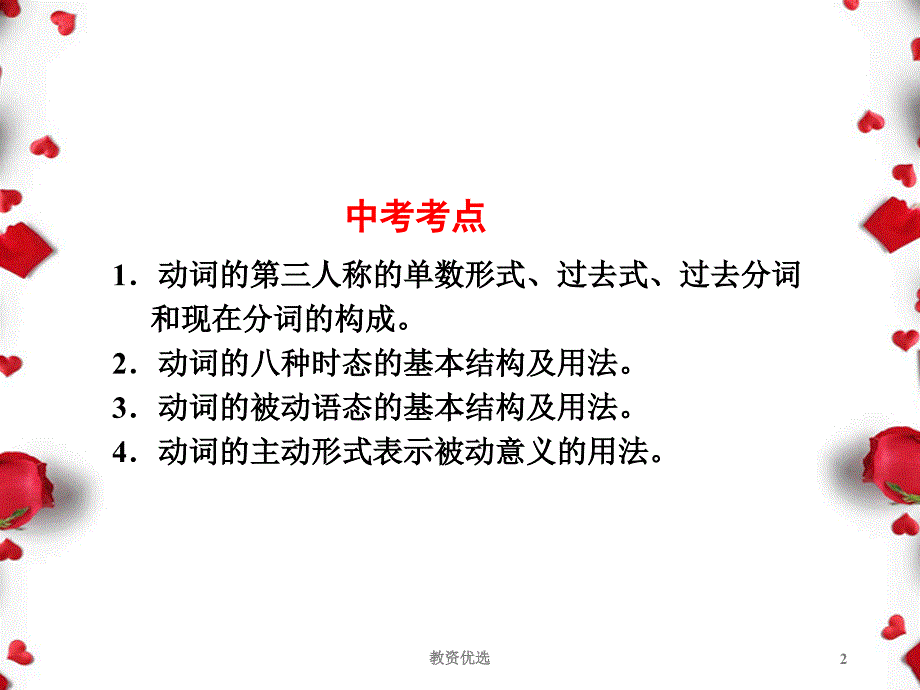 动词的时态和语态教学校园_第2页