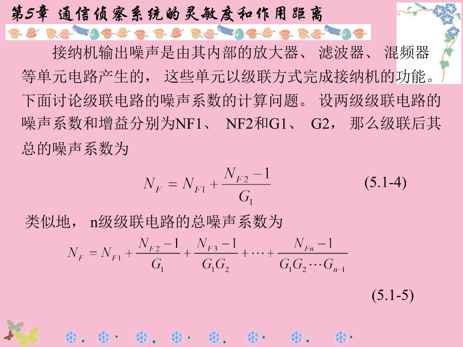 通信对抗原理第5章通信侦察系统的灵敏度和作用距离ppt课件_第4页