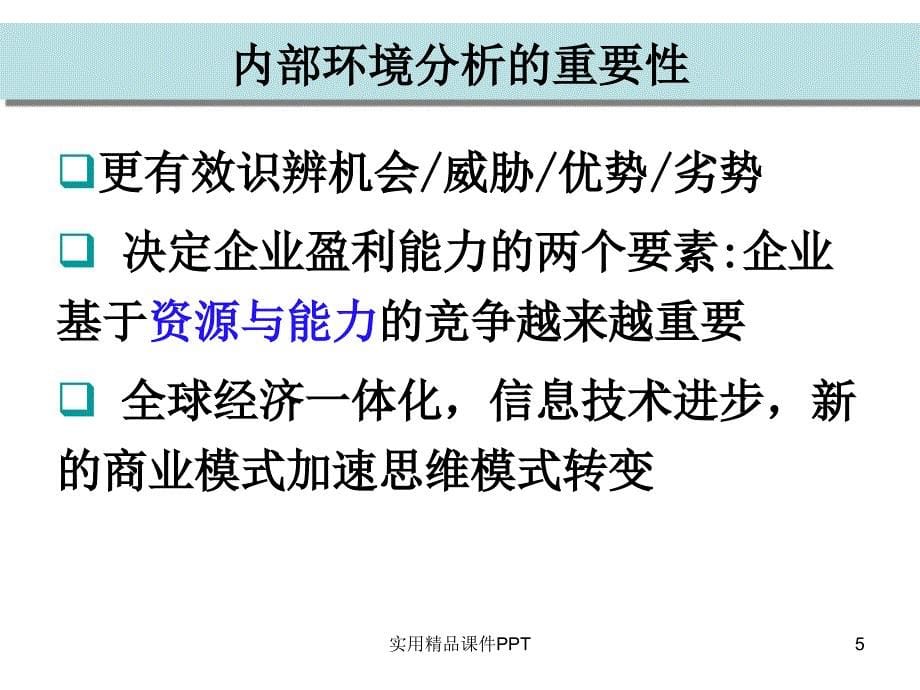 企业战略管理企业内部环境分析_第5页