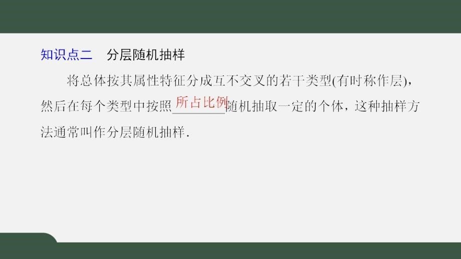 6.2抽样的基本方法（课件）-2021-2022学年高一数学同步精品课件（北师大版2019必修第一册）_第5页