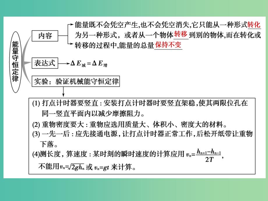 高考物理一轮复习第七章机械能守恒定律2机械能守恒定律及应用课件.ppt_第4页