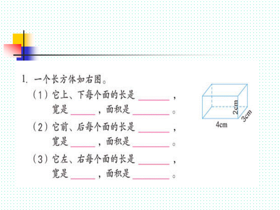 2-3长方体和正方体的表面积_第3页