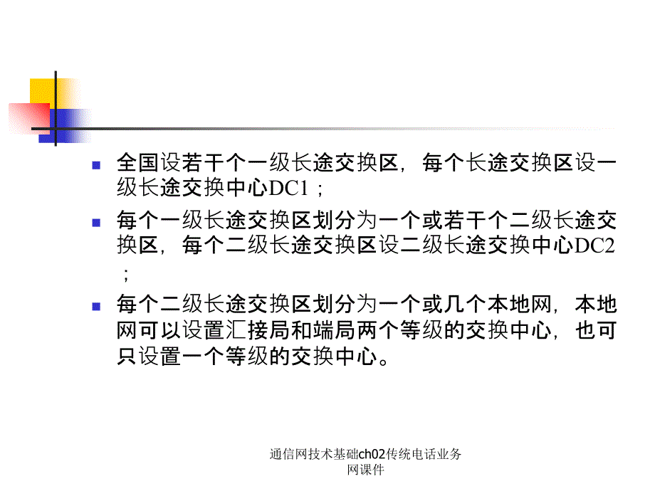 通信网技术基础ch02传统电话业务网课件_第4页