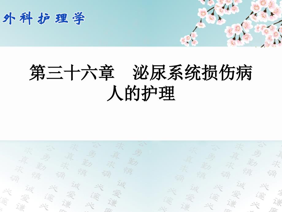 三十六泌尿系统损伤病人的护理9_第1页