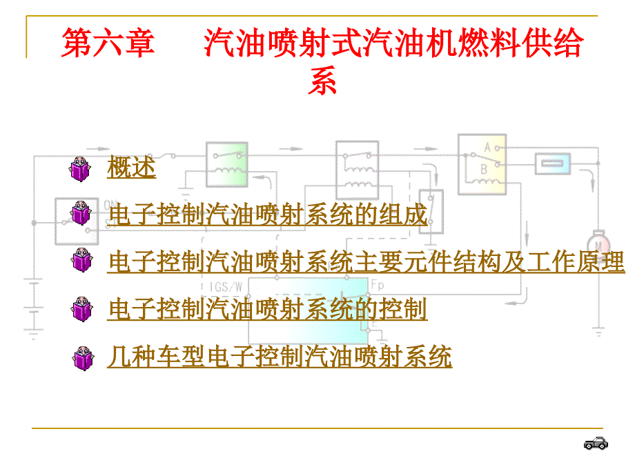 汽油喷射系分析_第1页