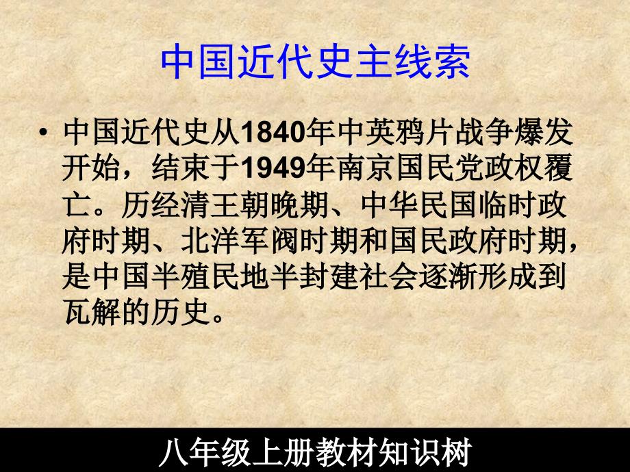 部编版八年级历史上册说课标说教材知识树ppt课件_第2页