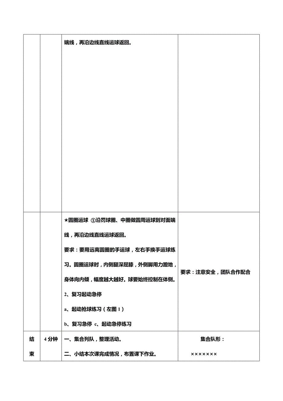 八年级体育课篮球基本技术动作第22课时教案_第3页