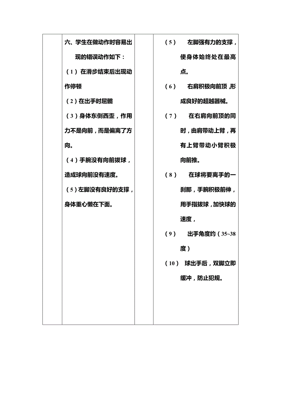 八年级体育课男生女生推铅球第33课时教案_第4页