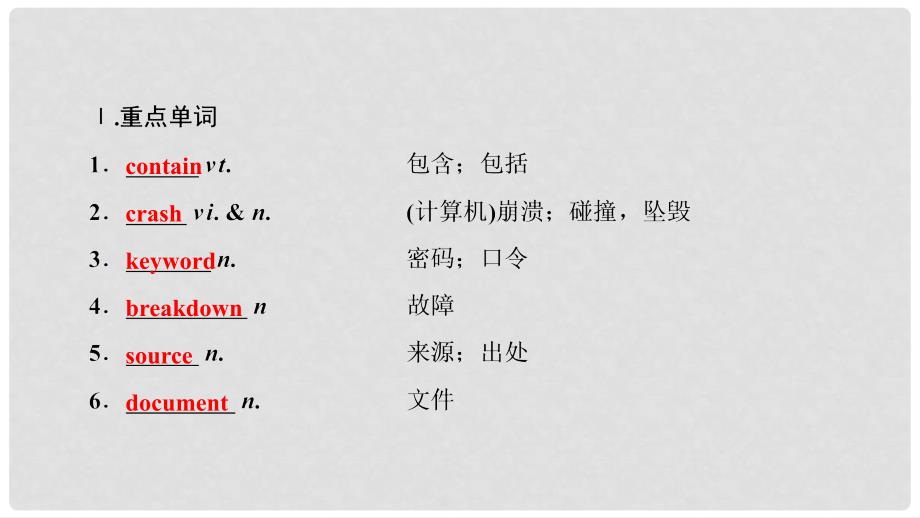 高中英语 Module 6 The Internet and Telecommunications Section 2 Introduction &amp; ReadingLanguage points课件 外研版必修1_第3页