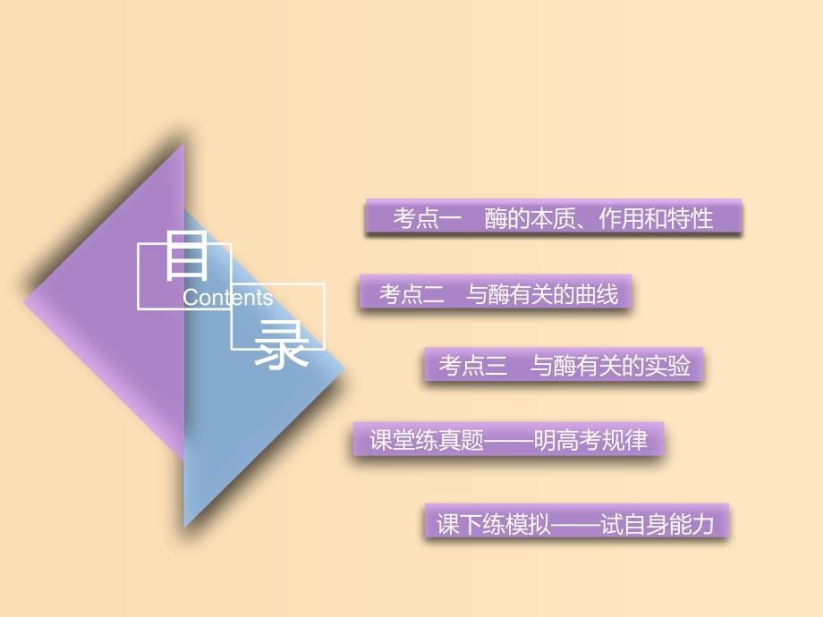 （全国通用版）2019版高考生物一轮复习 第1部分 分子与细胞 第三单元 细胞的能量供应和利用 第1讲 降低化学反应活化能的酶精准备考实用课件.ppt_第4页