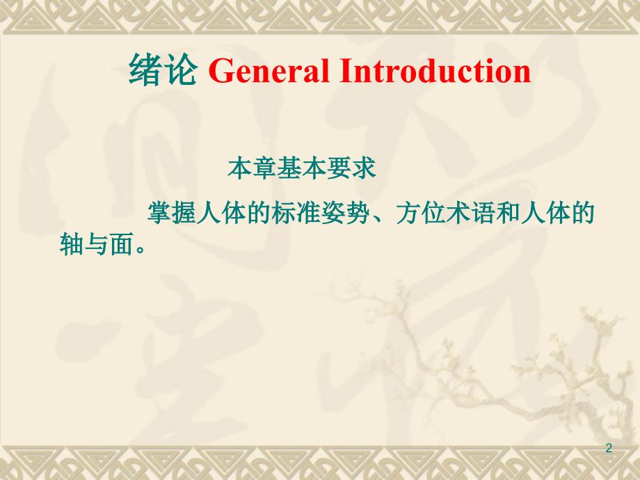 绪论、骨学(General Introduction、Osteology_第2页