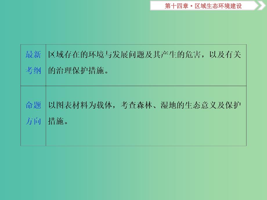 2019届高考地理总复习 第十四章 区域生态环境建设 第31讲 森林的开发和保护——以亚马孙热带雨林为例课件 新人教版.ppt_第2页