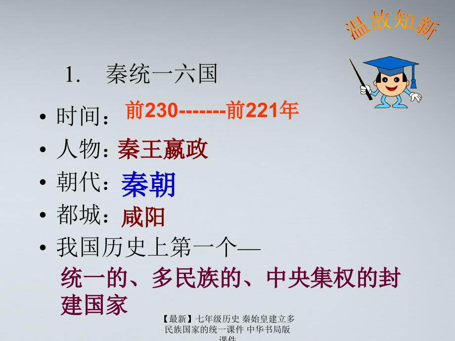 最新七年级历史秦始皇建立多民族国家的统一课件中华书局版课件_第4页