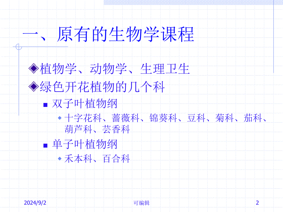 初中生物课程标准课件_第2页