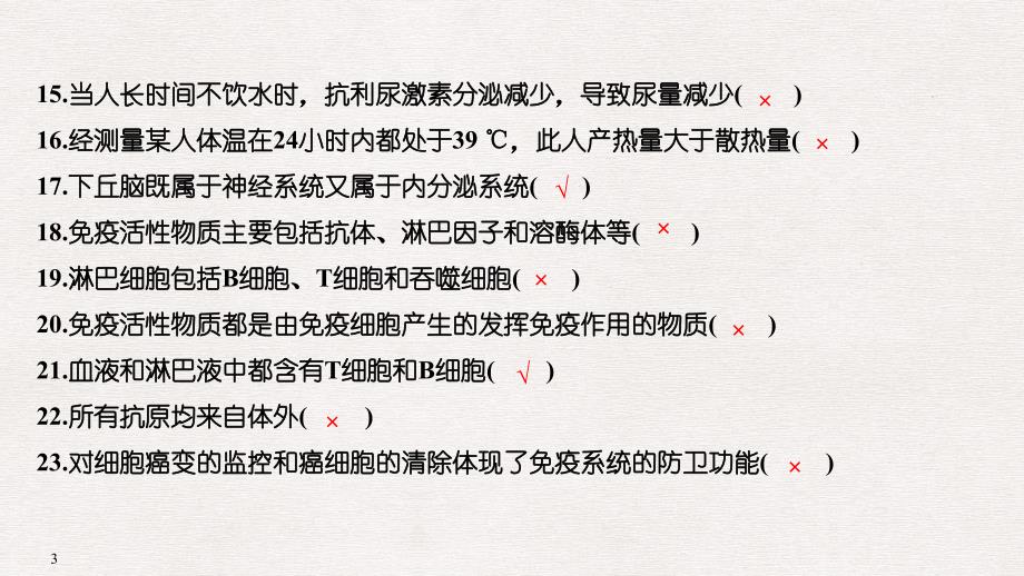 高考生物一轮复习 阶段排查 回扣落实（七）课件_第3页