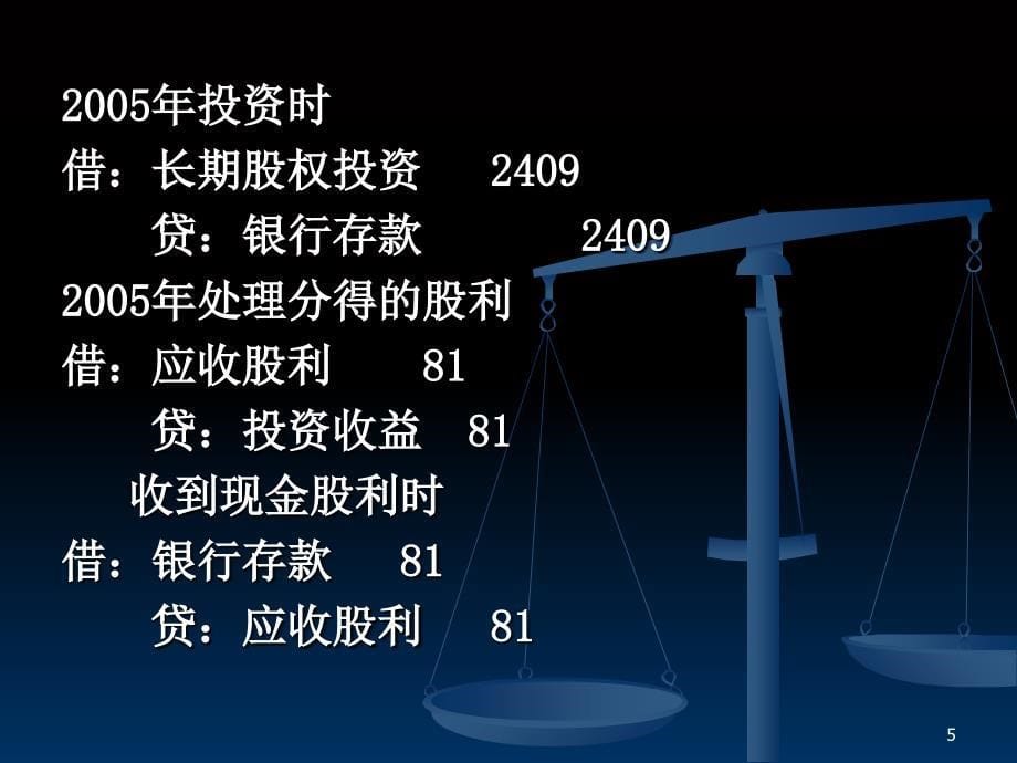 高级财务会计控制权取得日后的合并报表_第5页