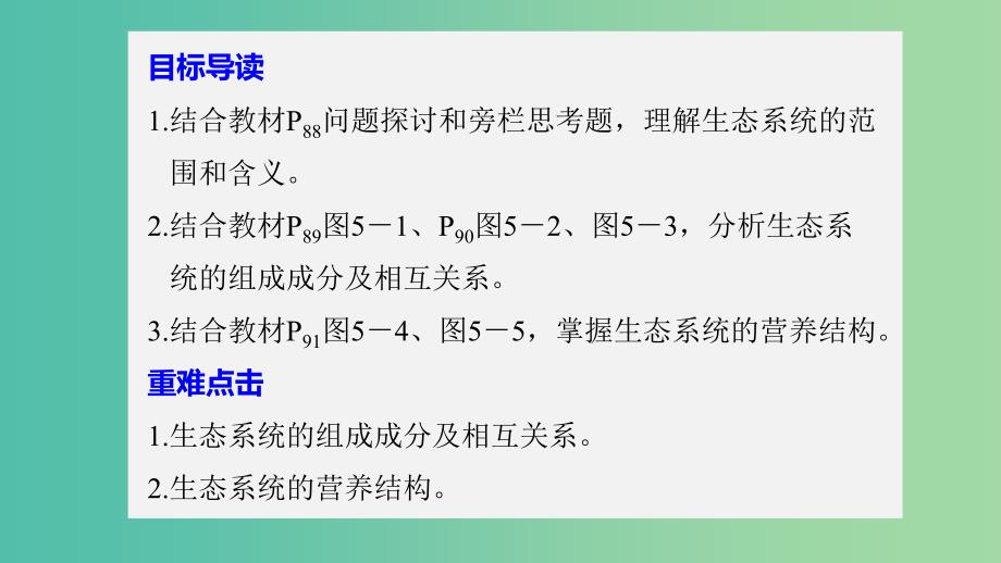 全国通用版2018-2019版高中生物第5章生态系统及其稳定性第1节生态系统的结构课件新人教版必修3 .ppt_第2页