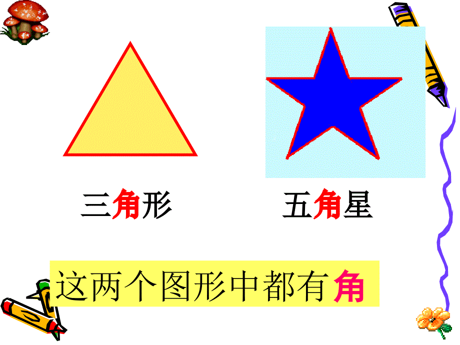 人教版二年级上册角的初步认识PPT课件_第2页