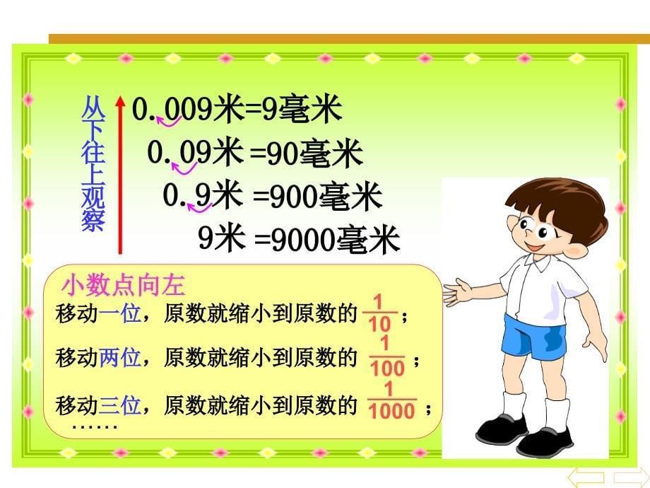 小数点移动PPT课件人教版新课标数学四年级下册教材第页_第5页