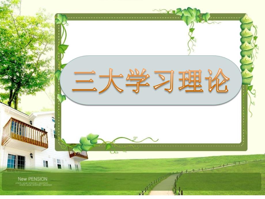 三大学习理论_第1页