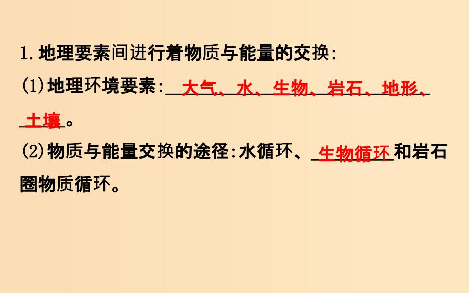 2019版高考地理一轮复习 第五章 自然地理环境的整体性与差异性课件.ppt_第4页