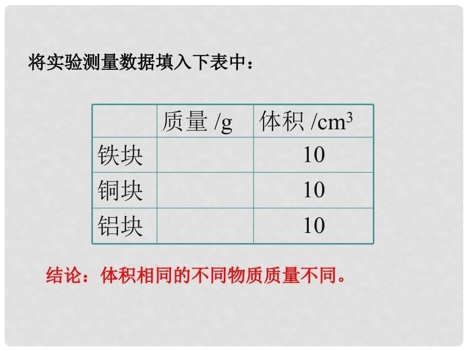 八年级物理上册 6.2 密度课件1 （新版）新人教版_第5页