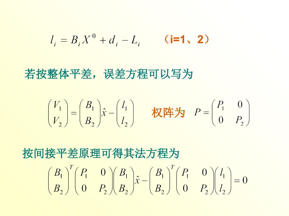 近代平差理论PPT课件_第4页