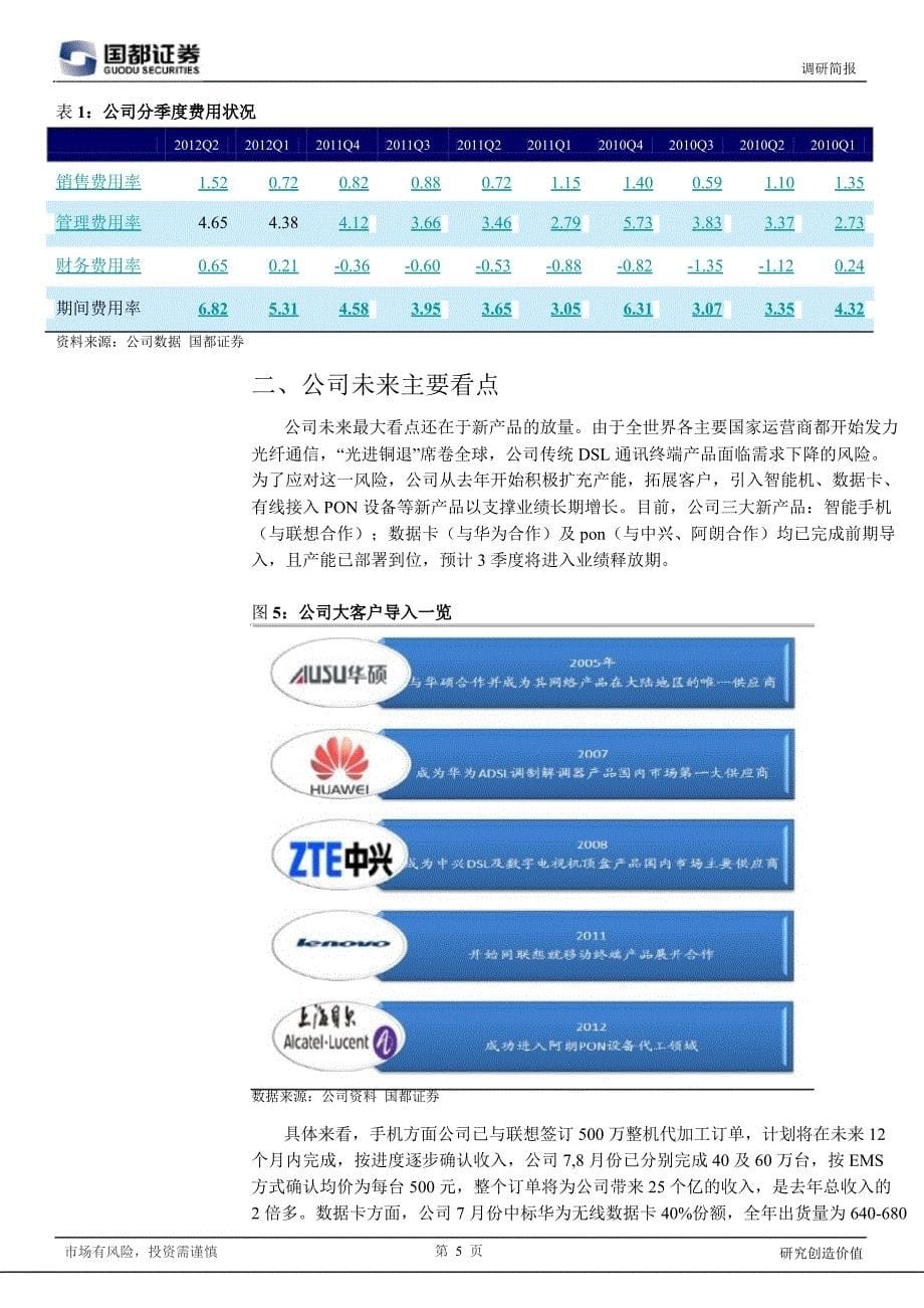 卓翼科技(002369)调研简报：产能扩充到位新产品静待爆发0906_第5页