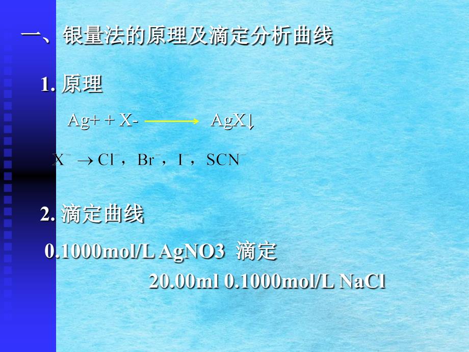 大学分析化学经典第八章沉淀滴定与重量分析ppt课件_第3页