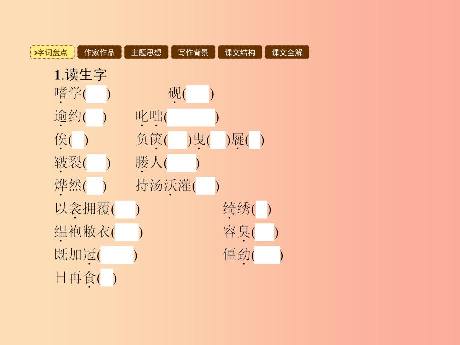 八年级语文下册第五单元24送东阳马生序节选课件 新人教版.ppt_第2页