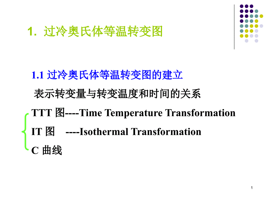 第六章过冷奥氏体转变图课件_第1页