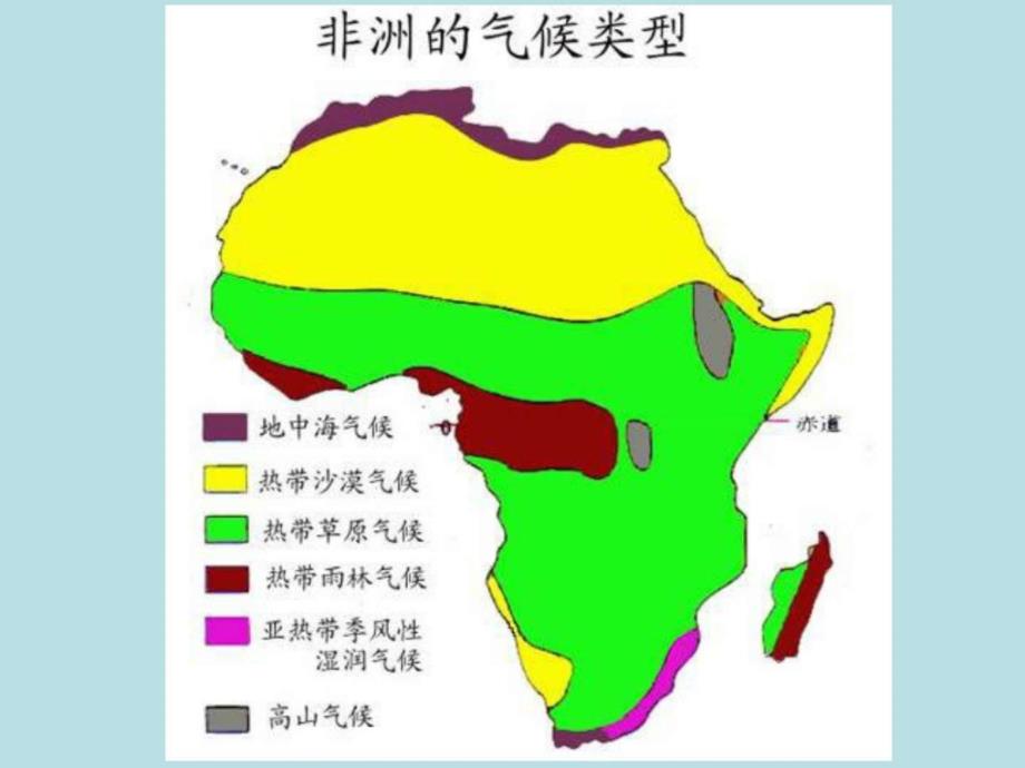 晋教版七年级地理下册9.3撒哈拉以南非洲——黑种人的故乡_第4页