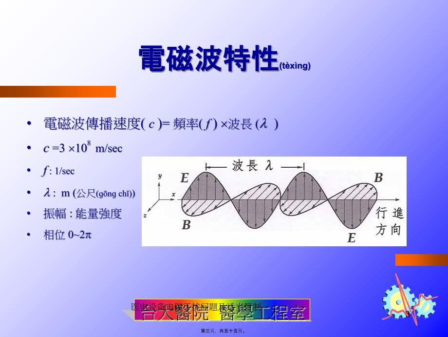 医电设备电磁干扰问题及适当管制课件_第3页