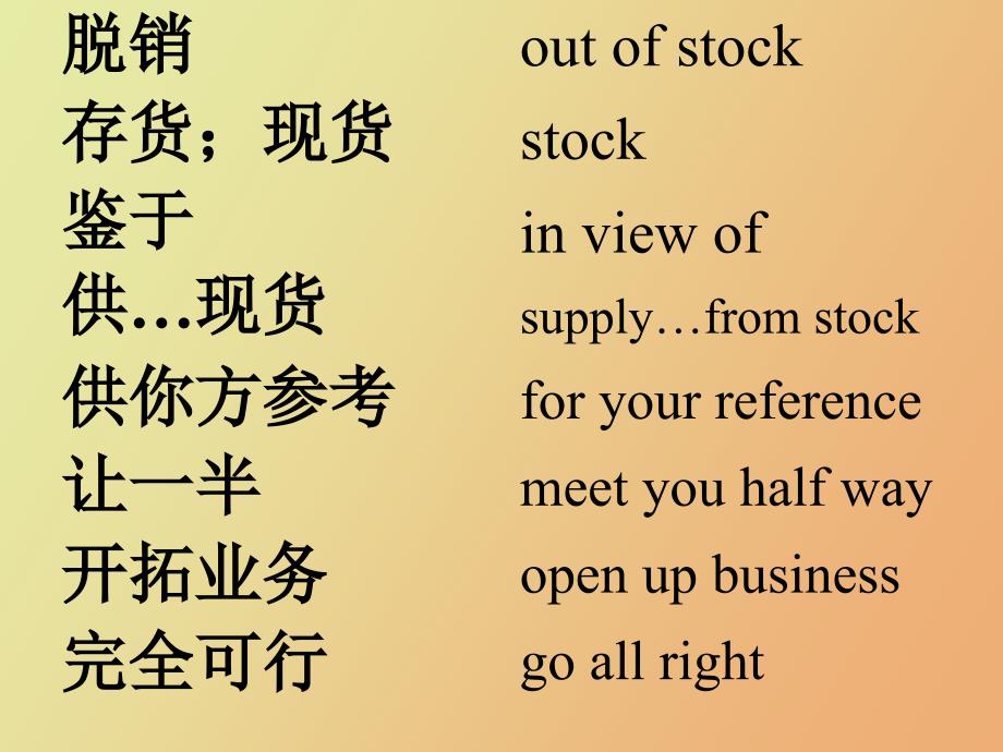 外贸英语函电专业术语_第4页