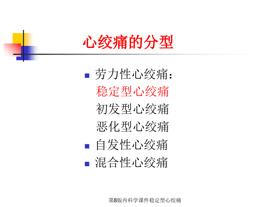 第8版内科学课件稳定型心绞痛经典实用_第2页