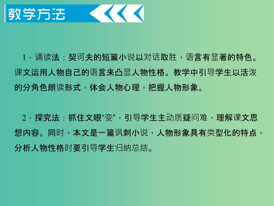 九年级语文下册 第二单元 7《变色龙》课件 新人教版.ppt_第3页