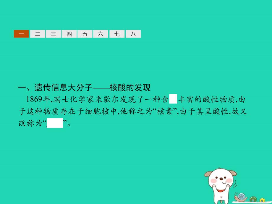 2022-2023高中生物 第2章 遗传信息传递的结构基础 2.2 DNA贮存遗传信息优质课件 北师大版必修2_第3页