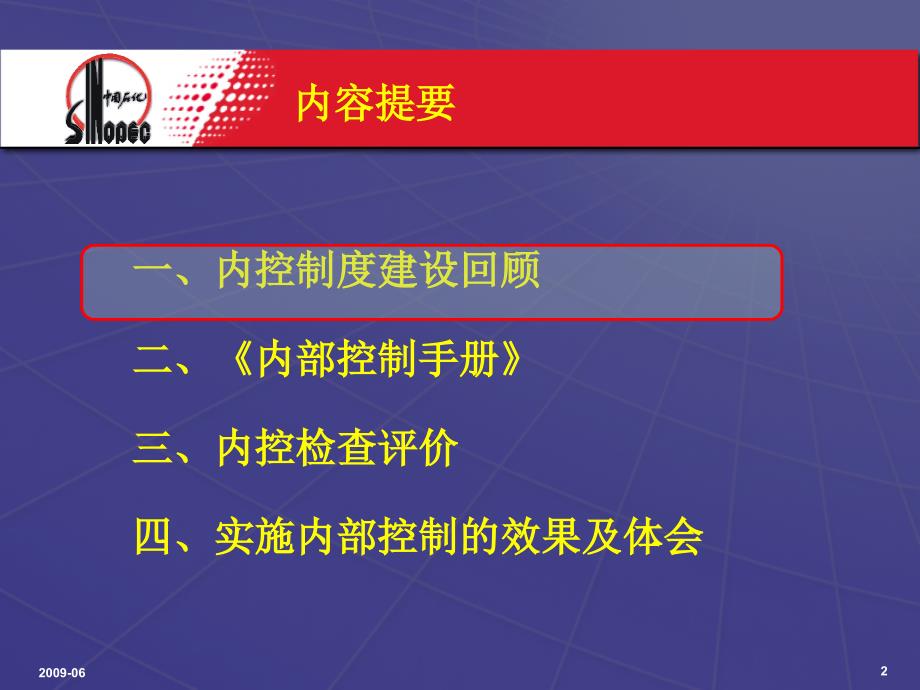 中国石油化工股份有限公司内部控制介绍_第2页