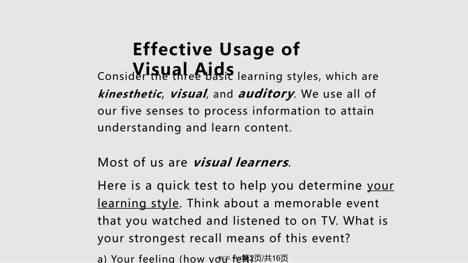 EffectiveUsageofVisualAids实用教案_第2页