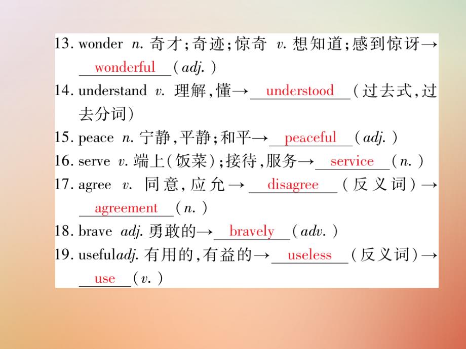 重庆市2022年中考英语总复习 第1部分 教材回顾 八上 Unit 3 优质课件 仁爱版_第3页